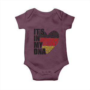 German Pride Baby Onesie It Is In My DNA Patriotic Germany Flag TS11 Maroon Print Your Wear