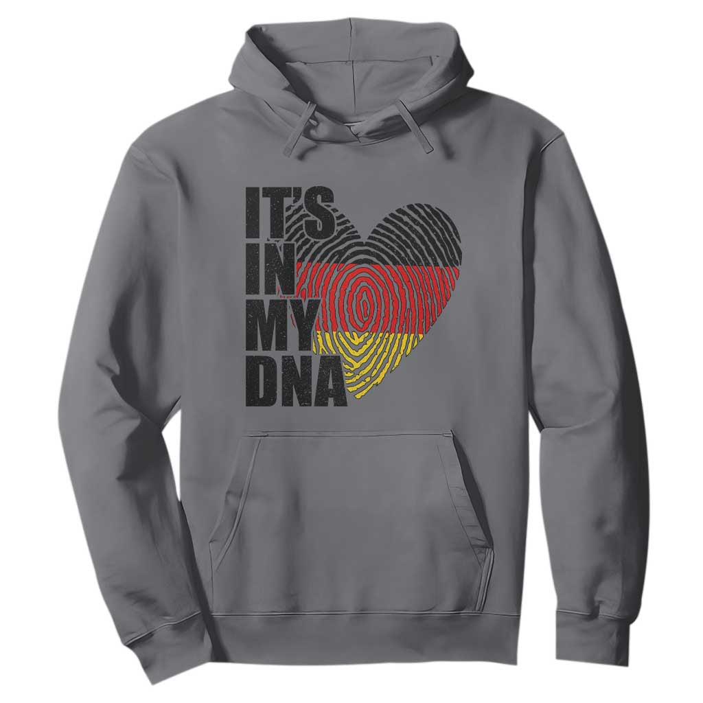 German Pride Hoodie It Is In My DNA Patriotic Germany Flag TS11 Charcoal Print Your Wear