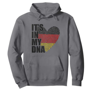 German Pride Hoodie It Is In My DNA Patriotic Germany Flag TS11 Charcoal Print Your Wear