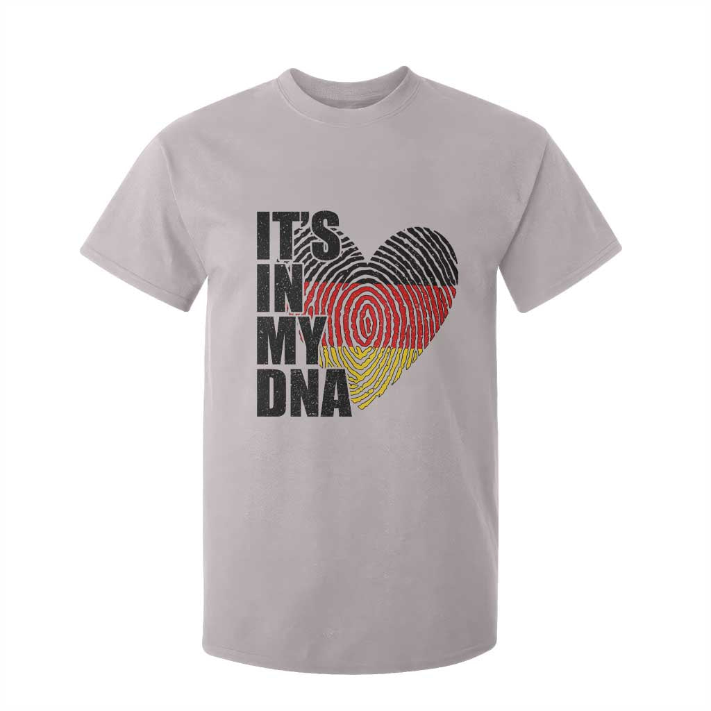 German Pride T Shirt For Kid It Is In My DNA Patriotic Germany Flag TS11 Ice Gray Print Your Wear