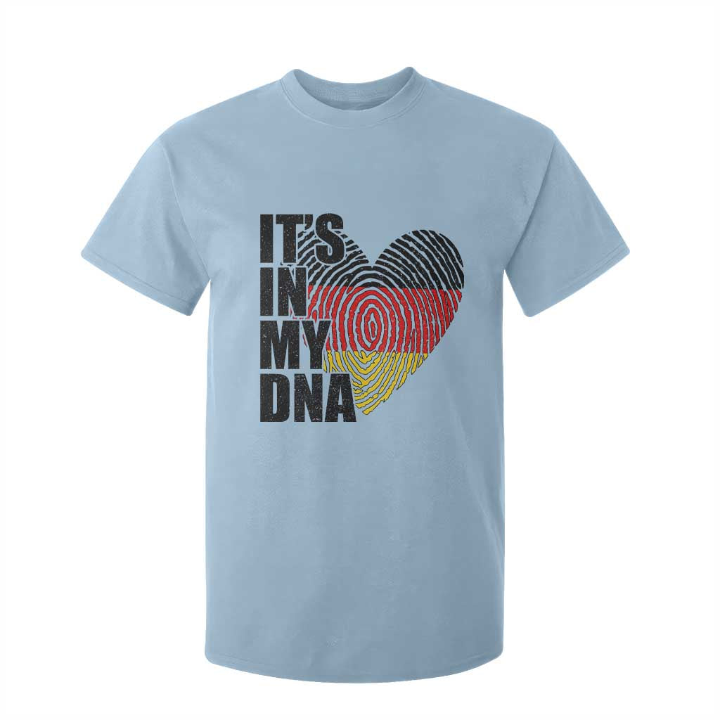 German Pride T Shirt For Kid It Is In My DNA Patriotic Germany Flag TS11 Light Blue Print Your Wear