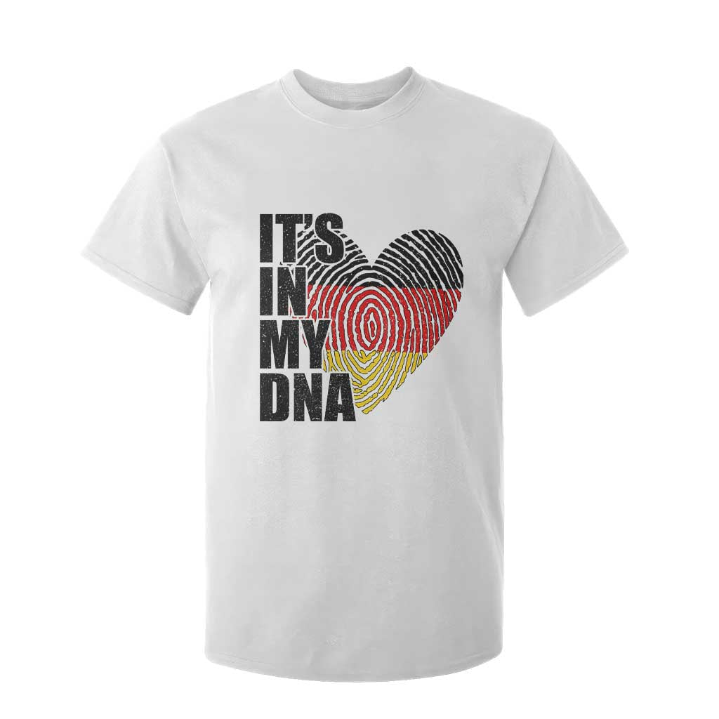 German Pride T Shirt For Kid It Is In My DNA Patriotic Germany Flag TS11 White Print Your Wear