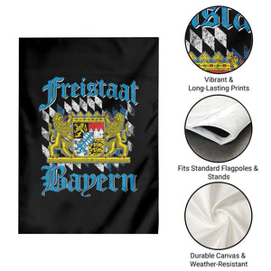 Freistaat Bayern Garden Flag Bavaria German Munich Oktoberfest TS11 Print Your Wear