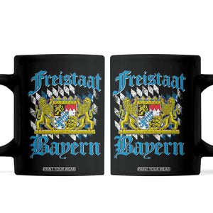 Freistaat Bayern Coffee Mug Bavaria German Munich Oktoberfest TS11 Black Print Your Wear