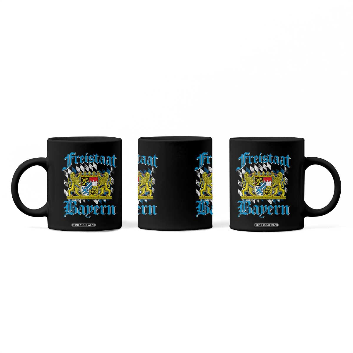Freistaat Bayern Coffee Mug Bavaria German Munich Oktoberfest TS11 Print Your Wear