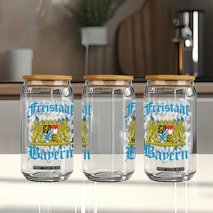 Freistaat Bayern Glass Can Bavaria German Munich Oktoberfest TS11 Print Your Wear