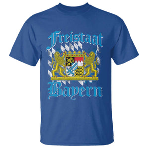 Freistaat Bayern T Shirt Bavaria German Munich Oktoberfest TS11 Royal Blue Print Your Wear