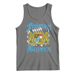 Freistaat Bayern Tank Top Bavaria German Munich Oktoberfest TS11 Black Heather Print Your Wear
