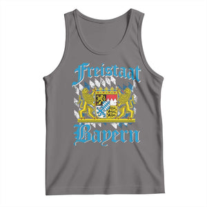 Freistaat Bayern Tank Top Bavaria German Munich Oktoberfest TS11 Deep Heather Print Your Wear