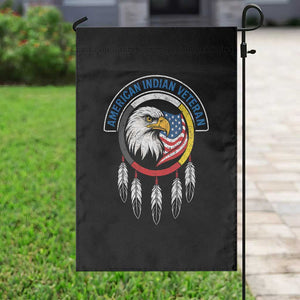 American Indian Veteran Garden Flag Native American Veteran Eagle Dreamcatcher TS11 Print Your Wear