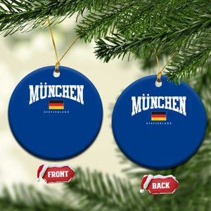 Munchen Deutschland Germany Ceramic Ornament Vintage Athletic Sports Design TS11 1pc Blue Print Your Wear