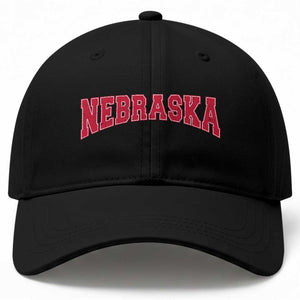 Nebraska Sports Throwback Design Jersey Style Baseball Cap
