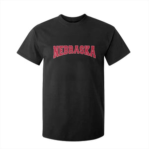 Nebraska Sports Throwback Design Jersey Style T Shirt For Kid