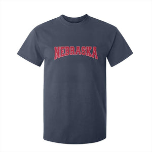Nebraska Sports Throwback Design Jersey Style T Shirt For Kid