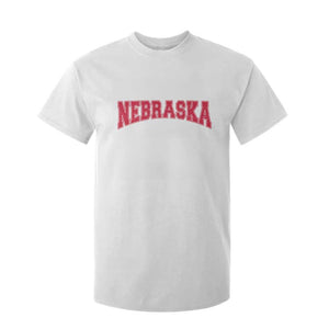 Nebraska Sports Throwback Design Jersey Style T Shirt For Kid