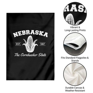 Nebraska The Cornhusker State Est 1867 Garden Flag