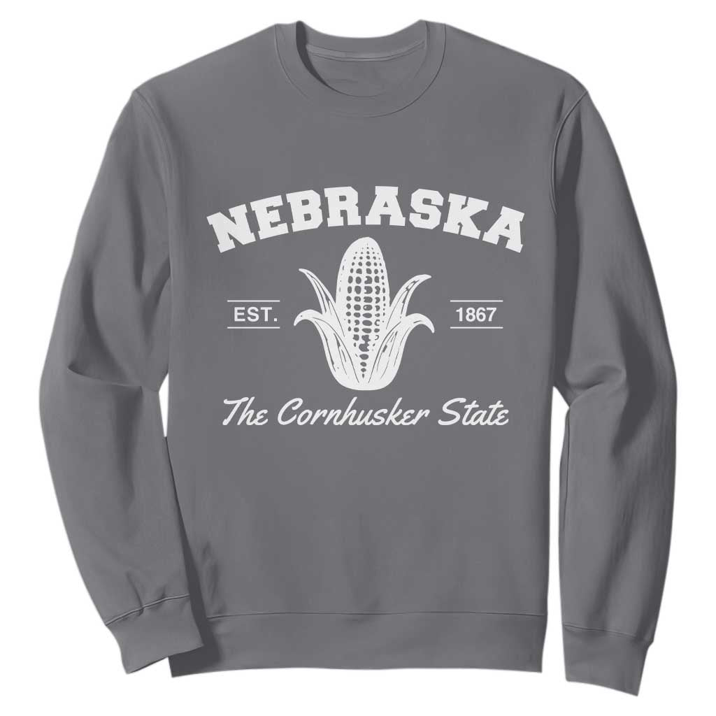 Nebraska The Cornhusker State Est 1867 Sweatshirt