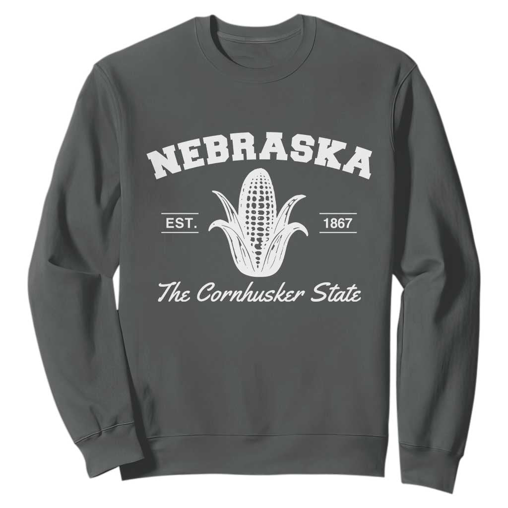Nebraska The Cornhusker State Est 1867 Sweatshirt