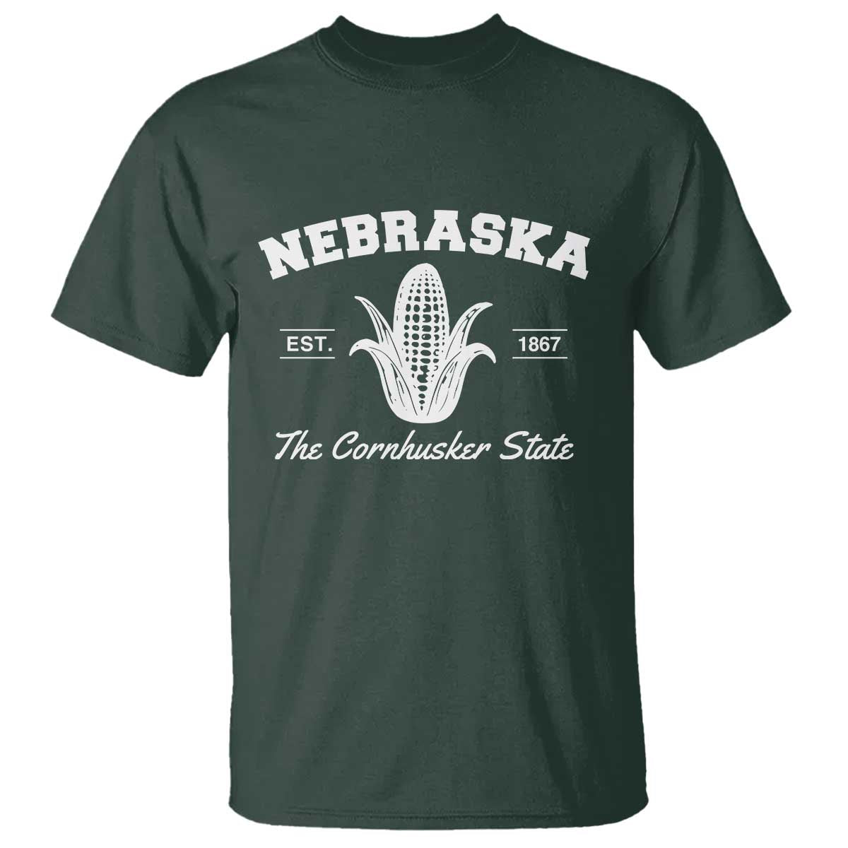 Nebraska The Cornhusker State Est 1867 T Shirt
