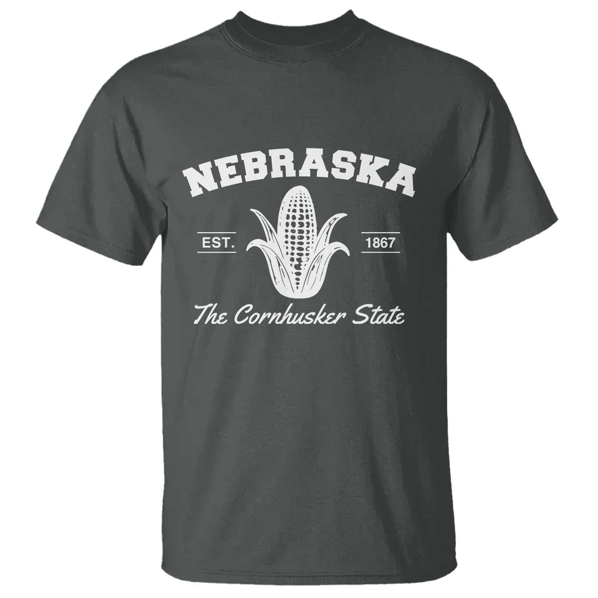 Nebraska The Cornhusker State Est 1867 T Shirt