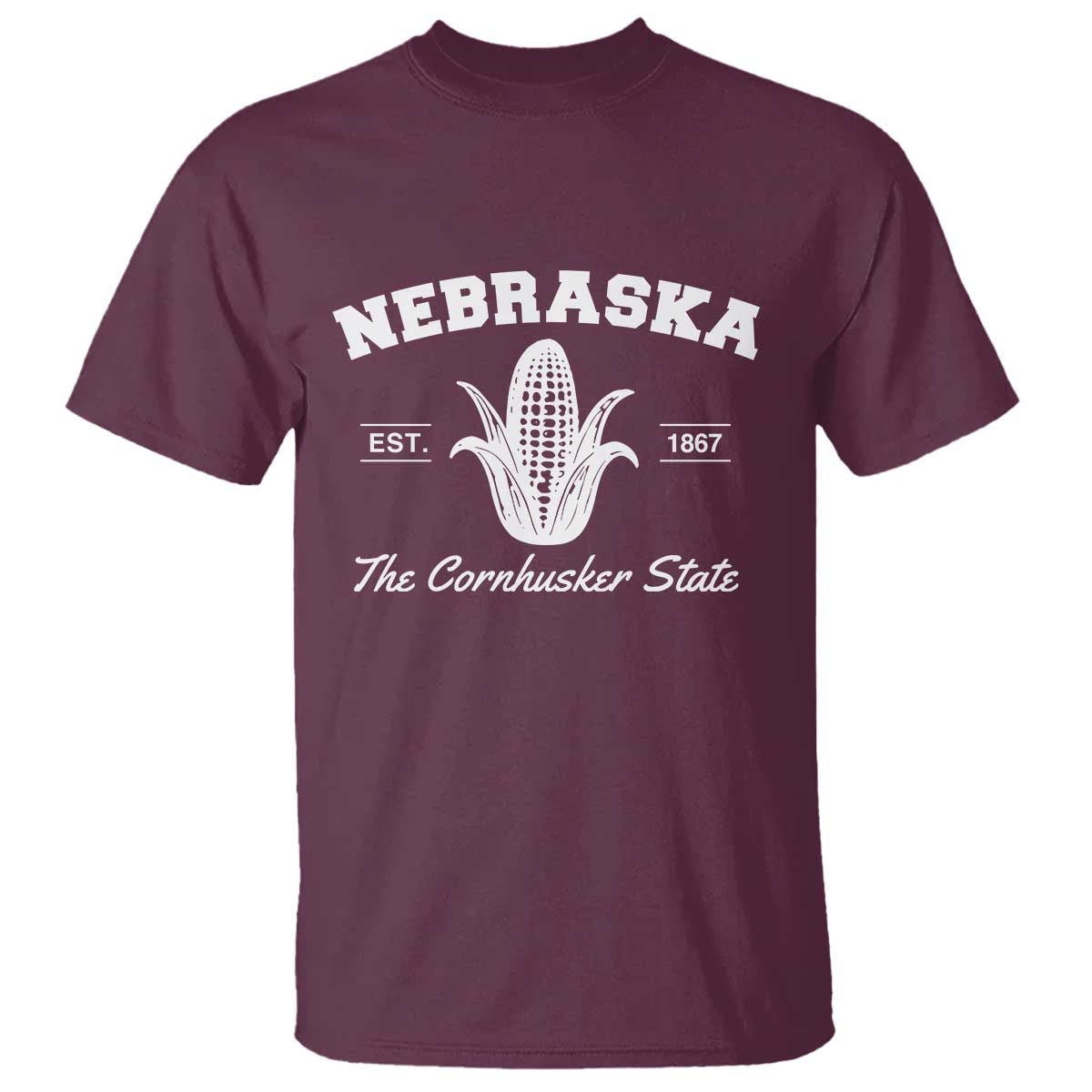 Nebraska The Cornhusker State Est 1867 T Shirt