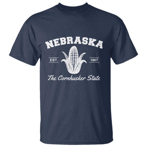 Nebraska The Cornhusker State Est 1867 T Shirt