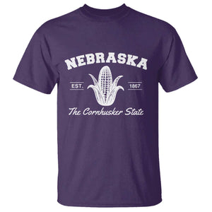 Nebraska The Cornhusker State Est 1867 T Shirt