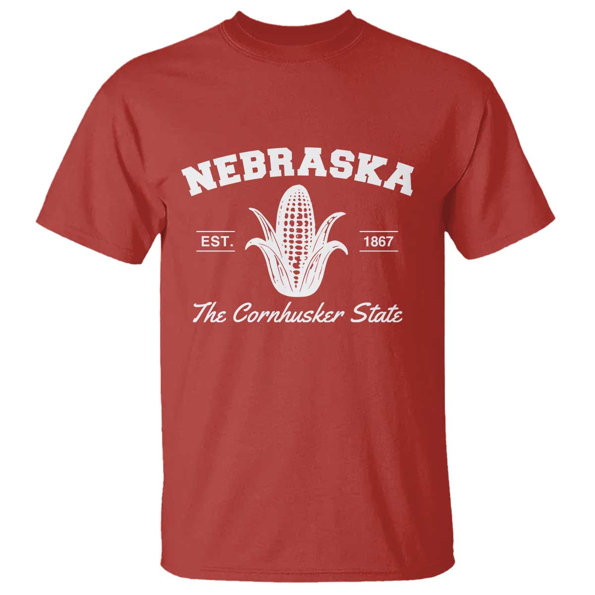 Nebraska The Cornhusker State Est 1867 T Shirt
