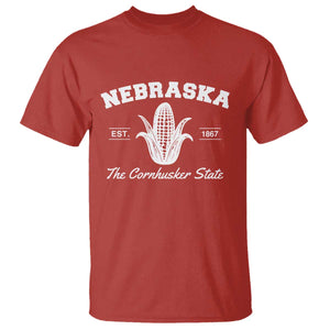 Nebraska The Cornhusker State Est 1867 T Shirt