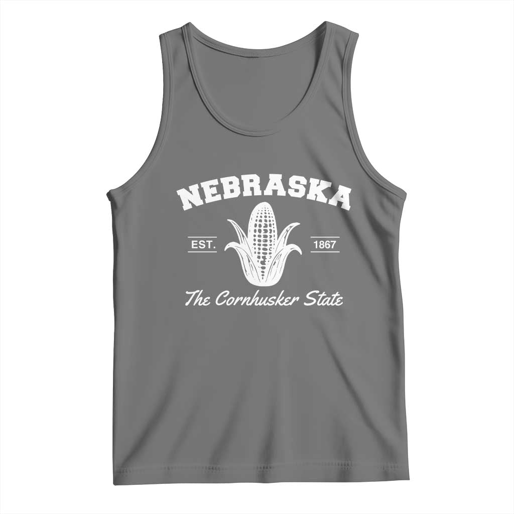 Nebraska The Cornhusker State Est 1867 Tank Top