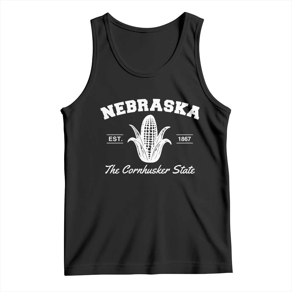 Nebraska The Cornhusker State Est 1867 Tank Top