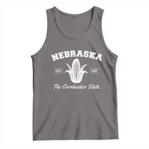 Nebraska The Cornhusker State Est 1867 Tank Top