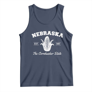 Nebraska The Cornhusker State Est 1867 Tank Top