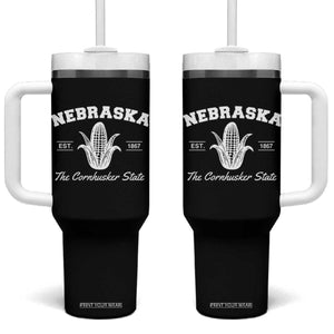 Nebraska The Cornhusker State Est 1867 Tumbler With Handle