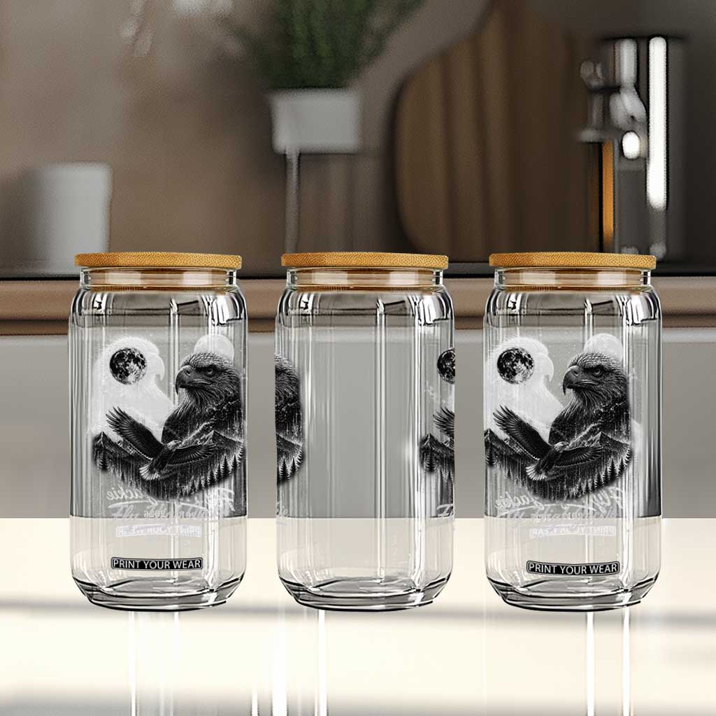 Fly High Jackie Eagle Glass Can Memorial Tribute Nature Supports California Wildlife TS11 Print Your Wear