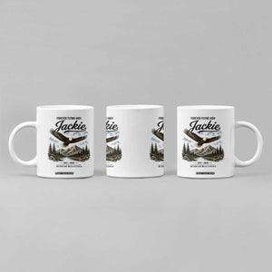 Jackie Bald Eagle Memorial Tribute Coffee Mug Forever Flying High Big Bear California 2012 2026 TS11 Print Your Wear