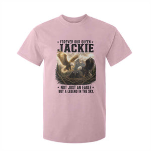 Jackie Bald Eagle T Shirt For Kid Forever Our Queen Not Just An Eagle But A Legend In The Sky TS11 Light Pink Print Your Wear