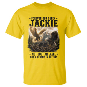Jackie Bald Eagle T Shirt Forever Our Queen Not Just An Eagle But A Legend In The Sky TS11 Daisy Print Your Wear
