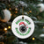 Funny Xmas 3D Inflated Effect Printed Christmas Ornament North Pole Surveillance Santa Camera TS11 Print Your Wear