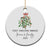 Personalized First Christmas Married 2024 Christmas Ornament Custom Name Couple Xmas Mistletoe TS11 Print Your Wear