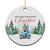 Our First Xmas Together 2024 Car Snow Christmas Ornament TS11 Print Your Wear