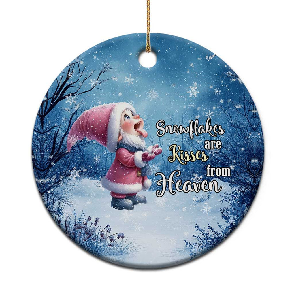 Xmas Snowflakes Are Kisses From Heaven Christmas Ornament Gnomes Winter Solstice TS11 Print Your Wear