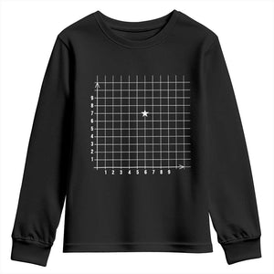 Funny 67 Math Coordinates Youth Sweatshirt Teacher Student Six Seven Meme TS11 Black Print Your Wear