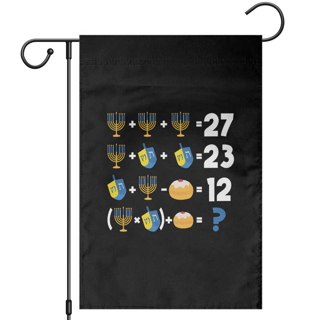 Funny Hanukkah 67 Math Garden Flag Teacher Chanukah Six Seven Meme TS11 Black Print Your Wear