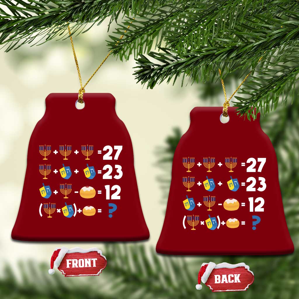 Funny Hanukkah 67 Math Ceramic Ornament Teacher Chanukah Six Seven Meme TS11 Print Your Wear