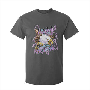 Funny Eagle Bald And Majestic T Shirt For Kid Vintage Storm Thunder TS11 Dark Heather Print Your Wear
