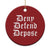 Deny Defend Depose Christmas Ornament Vintage Text TS11 Print Your Wear