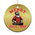 Funny Xmas Grilling Santa Christmas Ornament Merry Grill-Mas BBQ TS11 Print Your Wear