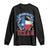 My Blood Types Is Texan Long Sleeve Shirt Proud American Texan TX Map Bluebonnet TS11 Black Print Your Wear