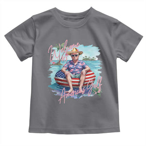 Funny Trump 2025 Welcome To America's Gulf Toddler T Shirt Trump Sombrero Hat